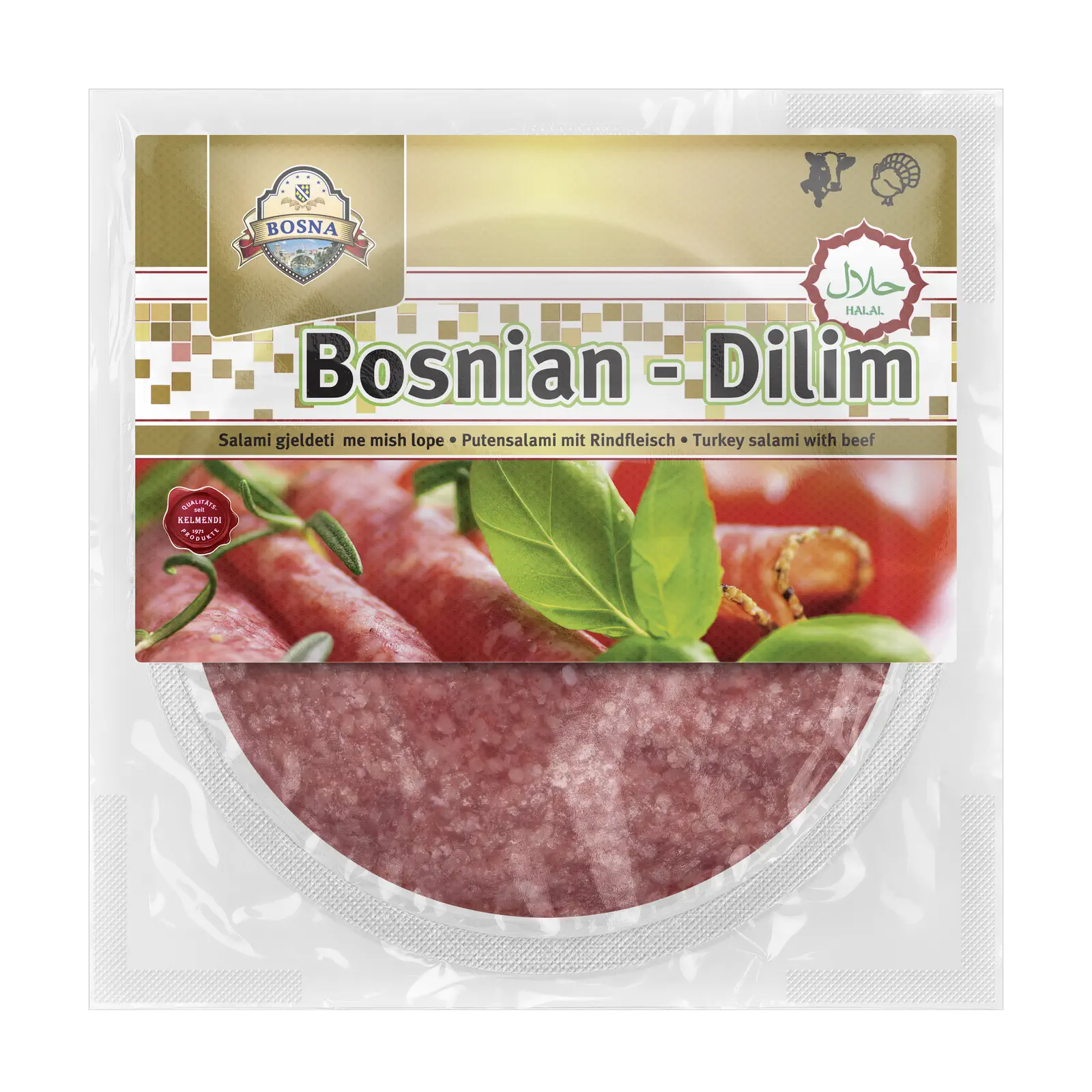 Bosna Halal, Sallam i prere gjeldeti me mish lope, 200g